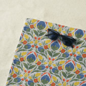 Folk Art Floral Beach Wrap Strandlaken (In situ)