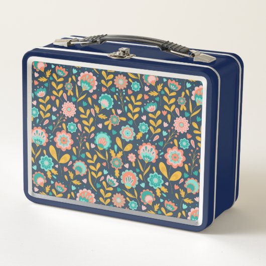 Folk Art Flower Pattern (Voorkant)