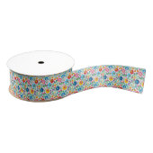 Folk Art Flower Pattern 2 Grosgrain Lint (Spoel)