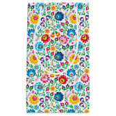 Folk Art Flower Pattern 2 Klein Cadeauzakje (Voorkant)