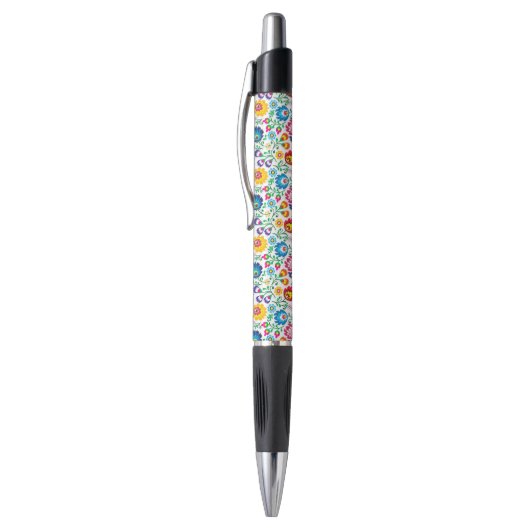 Folk Art Flower Pattern 2 Pen (Top (Verticaal))
