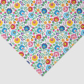 Folk Art Flower Pattern 2 Tissuepapier (Detail)