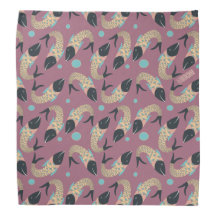 FOLK Art Gold fish on paars ©️ TRForsman