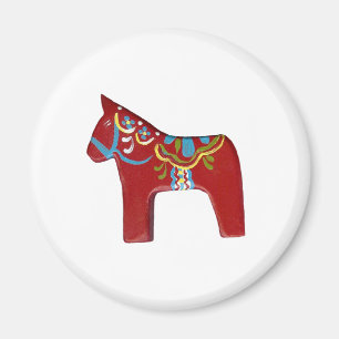 Folk Art Horse Magnet Magneet