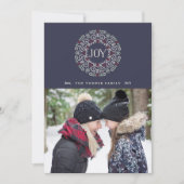 Folk Art Joy | Carte photo de vacances (Devant)