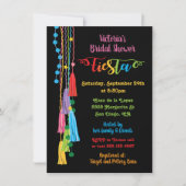 Folk Art Mexicaine Fiesta Bridal Shower Invitation (Devant)