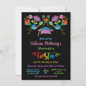 Folk Art Mexicaine Fiesta Graduation Invitation (Devant)