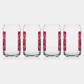 Folk Art Owl Blikvorm Glas (Rechts)