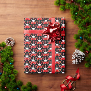 Folk Art Owl Cadeaupapier