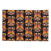 Folk Art Owl Kussensloop (Achterkant)