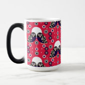 Folk Art Owl Magische Mok (Links)