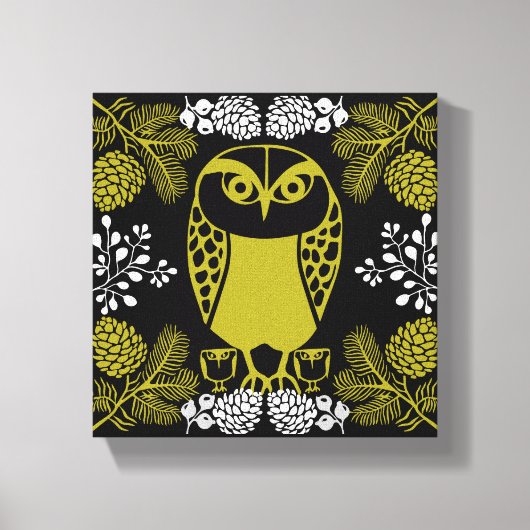 Folk Art Owl Prints (Voorkant)
