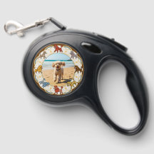 Folk-art Poedel Lijst Hondenriem