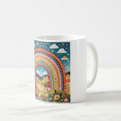 Folk Art Rainbow Mug (Devant droit)