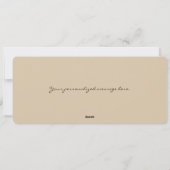 Folk Art Running Bunny Custom Paas Kaart (Achterkant)