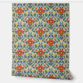 Folk Art Tuin Behang