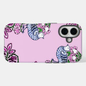 Folk Art Vogels Bloemen Eikels Case-Mate iPhone Case (Achterkant (horizontaal))