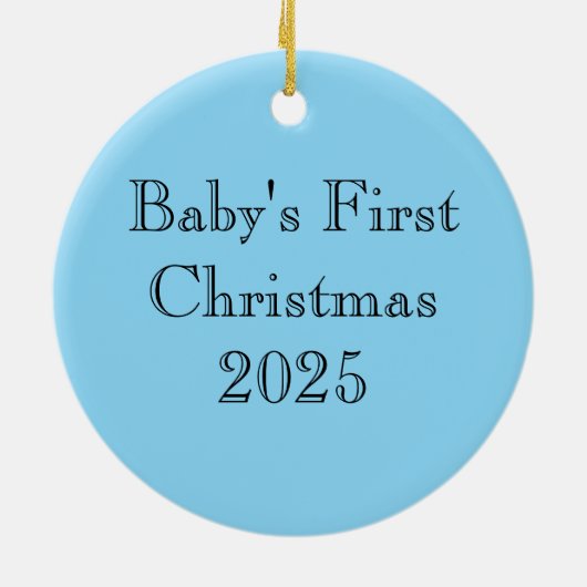 Folk Art Vogels Bloemen Eikels Keramisch Ornament (Achterkant)