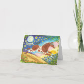 Folk Art WILD MUSTANG HORSE NOTE KAART Blank (Voorkant)