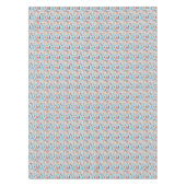 Folk Art Woodland Animal Pattern Tafelkleed (Voorkant)