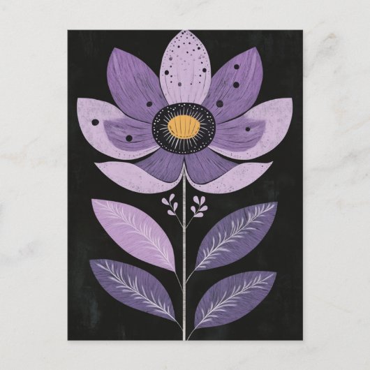 Folk Bloom No.269 Briefkaart (Voorkant)