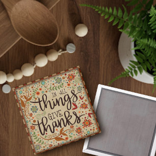 Folk Dankbare Quote Inspirivity Magnet Magneet