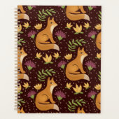 Folk Foxes Spiral Planner (Voorkant)