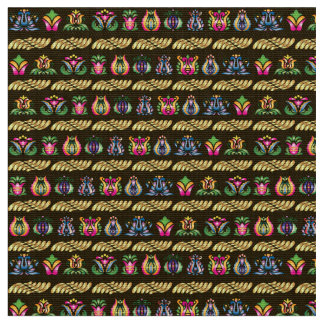Folk Hungarian Pattern Stof