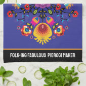  Folk-ing Fabulous Pierogi maker Theedoek (Gevouwen)