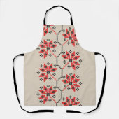 Folk-Inspired Kitchen Essentials Schort (Voorkant)