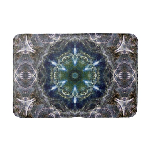 Folk Mandala Bath Mat (Voorkant)