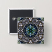 Folk Mandala Button (Voorkant /achterkant)