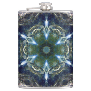 Folk Mandala Flask Heupfles