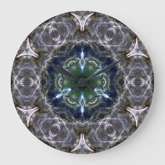 Folk Mandala Grote Klok (Voorkant)