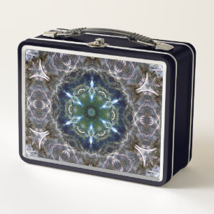 Folk Mandala Metal Lunch Box