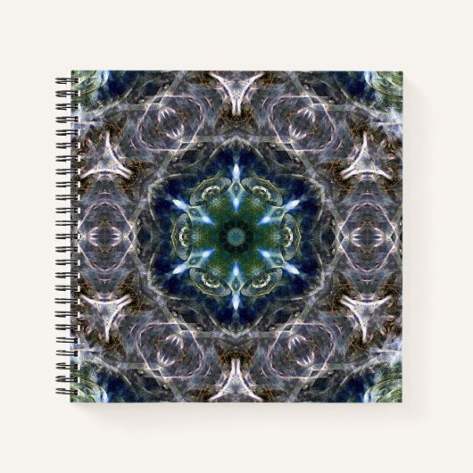 Folk Mandala Notitieboek (Voorkant)