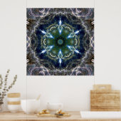 Folk Mandala Poster (Keuken)