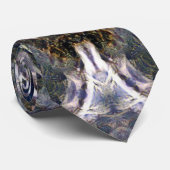 Folk Mandala Stropdas (Opgerold)