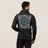 Folk Mandala Sweat - shirt à capuche (Dos entier)