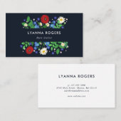 Folk Meadow - Poppies & Daisies Visitekaartje (Voorkant / Achterkant)