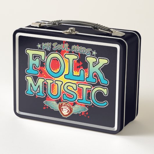 Folk Music Soul Lunch Box (Voorkant)