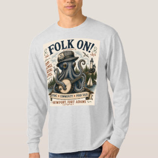 Folk op Octopus.  T-shirt