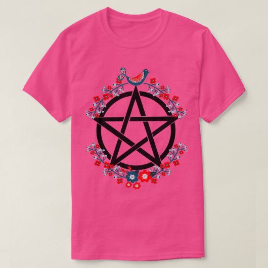 Folk Pentacle T-shirt (Design voorkant)