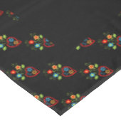 Folk portugese bloei hartpatroon tafelkleed (Gekanteld)