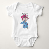 Folk Rag Doll Matching Romper (Voorkant)