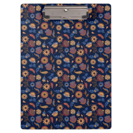 Folk Rustic Floral Klembord