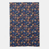 Folk Rustic Floral Theedoek (Verticaal)