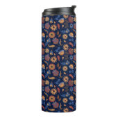 Folk Rustic Floral Thermosbeker (Gedraaid links)