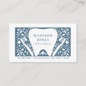 Folk Tandarts logo Modern Afspraak Visitekaartje (Voorkant)