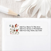 Folkart Birds Etiket (Insitu)